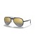 Ray-Ban RB4320CH Chromance L (58 - 16) / الأزرق العدسات و النظارات الشمسية الإطار الأسود