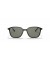 Ray-Ban RB2193F ليونارد م (55 - 18) / الأخضر العدسات و النظارات الشمسية الإطار الأسود