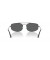 Ray-Ban RB3845 Explorer V XXL (60 - 17) / رمادي العدسات و النظارات الشمسية الإطار الأسود