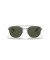 Ray-Ban RB3688 م (55 - 19) / الأخضر العدسات و النظارات الشمسية الإطار الفضي