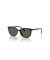Ray-Ban RB9097S إليوت الاطفال XS (46 - 16) / الأخضر العدسات و النظارات الشمسية الإطار الأسود