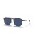 Ray-Ban RB3588 L (55 - 19) / الأزرق العدسات و النظارات الشمسية الإطار الأسود