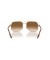 Ray-Ban RB3699 م (56 - 18) / بني العدسات الذهب الإطار النظارات الشمسية