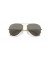 Ray-Ban RB3025 الطيار واضحة تتطور XXL (62 - 14) / رمادي العدسات الذهب الإطار النظارات الشمسية