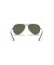 Ray-Ban RB3025 الطيار الكلاسيكية م (55 - 14) / الأخضر العدسات و النظارات الشمسية الإطار الأسود