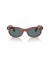 Ray-Ban RB2242 عابر سبيل البيضاوي م (50 - 22) / الأزرق العدسات البني نظارات الإطار