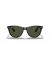Ray-Ban RB2185 ابن السبيل الثاني الكلاسيكية L (55 - 18) / الأخضر العدسات و النظارات الشمسية الإطار الأسود