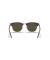 Ray-Ban RB3016 Clubmaster الكلاسيكية L (51 - 21) / الأخضر العدسات السلحفاة نظارات الإطار