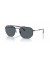 Ray-Ban RB3707 L (54 - 20) / الأزرق العدسات و النظارات الشمسية الإطار الأسود