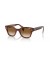 Ray-Ban RB0880S L (52 - 19) / العدسات البني و البني نظارات الإطار