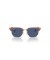Ray-Ban RB9116S جديدة Clubmaster الاطفال XL (47 - 17) / الأزرق عدسات و نظارات الإطار الوردي
