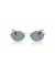Ray-Ban RB3547 البيضاوي المعادن الصيف كبسولة م (51 - 21) / العدسات الزرقاء والذهب نظارات الإطار