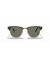 Ray-Ban RB3016 Clubmaster الكلاسيكية L (51 - 21) / الأخضر العدسات و النظارات الشمسية الإطار الأسود