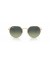 Ray-Ban RB3565 جاك لتر (53 - 20) / الأخضر العدسات الذهب الإطار النظارات الشمسية
