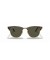 Ray-Ban RB3016F Clubmaster الكلاسيكية XL (55 - 19) / الأخضر العدسات السلحفاة نظارات الإطار