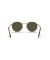 Ray-Ban RB3637 جولة جديدة XS (50 - 21) / الأخضر العدسات الذهب الإطار النظارات الشمسية