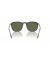 Ray-Ban RB2203 L (55 - 20) / الأخضر العدسات و النظارات الشمسية الإطار الأسود
