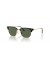 Ray-Ban RB9116S جديدة Clubmaster الاطفال XL (47 - 17) / الأخضر العدسات و النظارات الشمسية الإطار الأسود