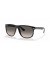 Ray-Ban RB4147 صديق ل (60 - 15) / رمادي العدسات و النظارات الشمسية الإطار الأسود