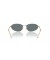 Ray-Ban RB3734 XL (59 - 18) / العدسات الزرقاء والذهب نظارات الإطار