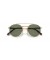 Ray-Ban RB8237 الجولة الثانية التيتانيوم S (50 - 20) / الأخضر العدسات الذهب الإطار النظارات الشمسية