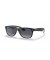 Ray-Ban RB2132F جديد عابر سبيل الكلاسيكية م (55 - 18) / الأزرق العدسات و النظارات الشمسية الإطار الأسود