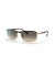 Ray-Ban RB3671 XXL (60 - 16) / رمادي العدسات و النظارات الشمسية الإطار الأسود