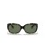 Ray-Ban RB4101 جاكي أوه م (58 - 17) / الأخضر العدسات السلحفاة نظارات الإطار
