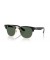 Ray-Ban RBR0504S Clubmaster عكس S (51 - 21) / الأخضر العدسات و النظارات الشمسية الإطار الأسود