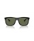 Ray-Ban RB4547 صديقها اثنين لتر (57 - 18) / الأخضر العدسات و النظارات الشمسية الإطار الأسود