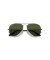 Ray-Ban RB3025 الطيار الكلاسيكية XXL (62 - 14) / الأخضر العدسات و النظارات الشمسية الإطار الفضي