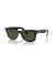 Ray-Ban RB2140 الأصلية عابر سبيل الكلاسيكية XXL (54 - 18) / الأخضر العدسات و النظارات الشمسية الإطار الأسود
