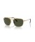Ray-Ban RB3708 L (56 - 18) / الأخضر العدسات الذهب الإطار النظارات الشمسية