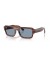 Ray-Ban RB4454 لوكاس الحيوي القائم لتر (53 - 20) / الأزرق العدسات البني نظارات الإطار