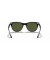 Ray-Ban RB2185 ابن السبيل الثاني الكلاسيكية L (55 - 18) / الأخضر العدسات و النظارات الشمسية الإطار الأسود