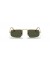 Ray-Ban RB3957 جولي S (49 - 20) / الأخضر العدسات الذهب الإطار النظارات الشمسية