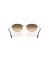 Ray-Ban RB3749 XXL (58 - 18) / بني العدسات الذهب الإطار النظارات الشمسية