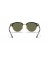 Ray-Ban RB4246 Clubround الكلاسيكية م (51 - 19) / الأخضر العدسات و النظارات الشمسية الإطار الأسود