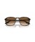 Ray-Ban RB2203 L (55 - 20) / بني العدسات السلحفاة نظارات الإطار
