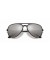 Ray-Ban RB4320CH Chromance L (58 - 16) / الفضة العدسات و النظارات الشمسية الإطار الأسود