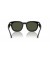 Ray-Ban RB0298SF ميجا هوك لتر (53 - 21) / الأخضر العدسات و النظارات الشمسية الإطار الأسود