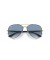 Ray-Ban RB3675 XL (58 - 14) / الأزرق العدسات و النظارات الشمسية الإطار الأسود