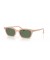 Ray-Ban RB4456 زايا الحيوي القائم XXS (50 - 19) / الأخضر عدسات و نظارات الإطار الوردي
