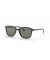 Ray-Ban RB2193F ليونارد م (55 - 18) / الأخضر العدسات و النظارات الشمسية الإطار الأسود