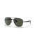 Ray-Ban RB3683 L (56 - 15) / الأخضر العدسات و النظارات الشمسية الإطار الأسود