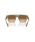 Ray-Ban RB0360S التائه XL (57 - 20) / بني العدسات الخضراء نظارات الإطار