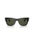Ray-Ban RB0840S ميجا عابر سبيل م (51 - 21) / الأخضر العدسات و النظارات الشمسية الإطار الأسود