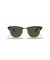 Ray-Ban RB3016 Clubmaster الكلاسيكية L (51 - 21) / الأخضر العدسات و النظارات الشمسية الإطار الأسود