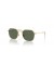 Ray-Ban RB9594S الاطفال XL (49 - 19) / الأخضر العدسات الذهب الإطار النظارات الشمسية