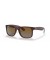 Ray-Ban RB4165 جاستن الكلاسيكية S (54 - 16) / العدسات البني و البني نظارات الإطار